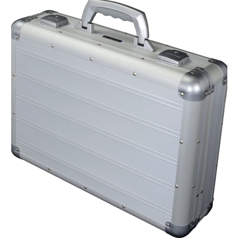 ALUMAXX attachékoffer Venture, laptopvak, zilver mat, aluminium